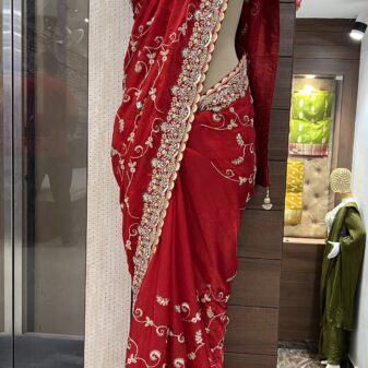 Bridal Saree (Red)